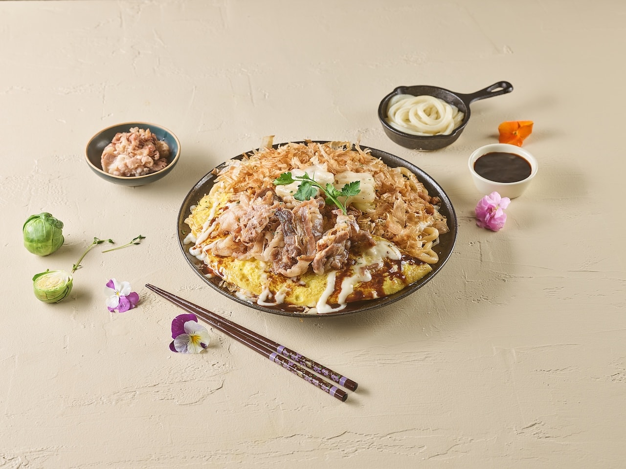 우삼겹 볶음우동