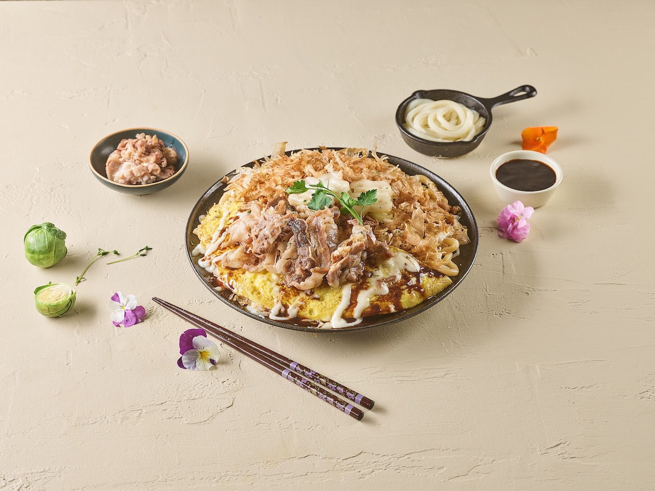 우삼겹 볶음우동